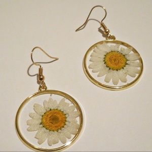 Daisy hook earrings